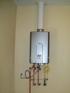 Propane Gas Tankless or Demand Type Water Heaters